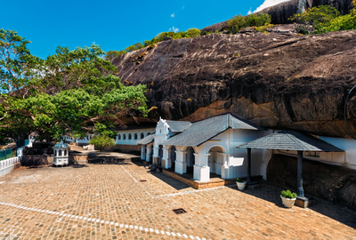 Cave temple in Dambulla