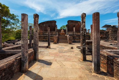 Ruins in Polonnaruwa