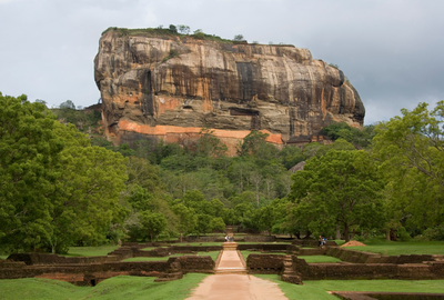 Rock fortress in Sigiriya